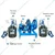 Commercial Double Bucket (20L x 2) Milking Machine with 0.5 HP Motor and 60 PPM