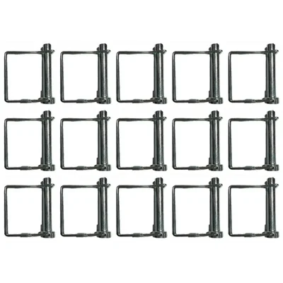 Heavy Duty 10 mm 15 Pcs Square D Pin For Power Tiller / Weeder