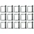 Heavy Duty 10 mm 15 Pcs Square D Pin For Power Tiller / Weeder