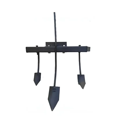 Mild Steel Economy Fix Cultivator Attachment for 5 to 10 HP Power Tiller