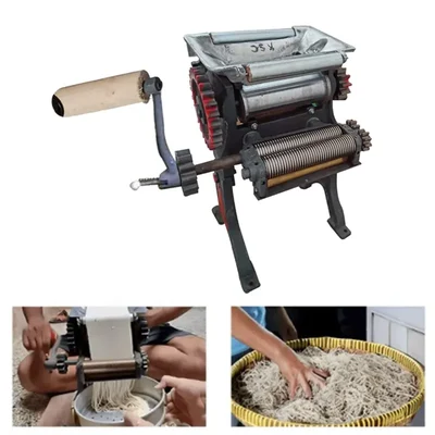 Hand Operated Noodles Making Machine, 5.5 Inch Stainless Steel Roller