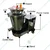 Commercial 50L Wet & Dry Grinding Machine 5HP, 90 kg/hr
