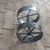 Heavy Duty 2 Pcs of 12 Inch Mud Mixer Iron Wheel for 5 to 9 HP Petrol Power Tiller