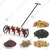 Made in India Manual Multi Seeder for 4 Rows with Handle
