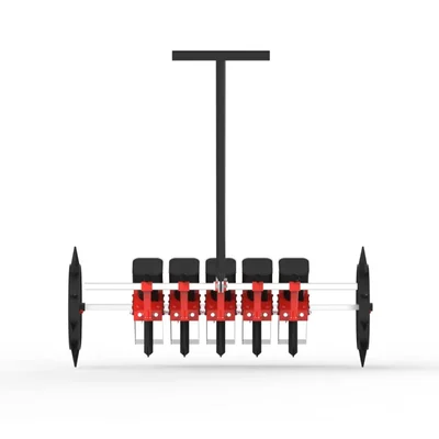 Made in India Manual Multi Seeder for 5 Rows with Handle