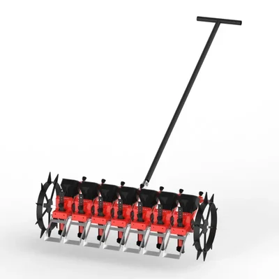 Made in India Manual Multi Seeder for 7 Rows with Handle
