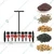 Made in India Manual Multi Seeder for 7 Rows with Handle