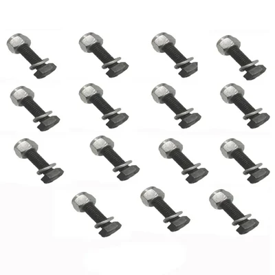 15 pcs of Nut Bolt with Washer M10 for Power Tiller & Weeder
