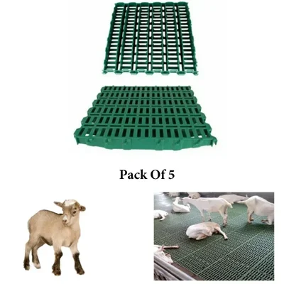 250 kg Capacity Slatted Goat Flooring, 2x1 sq. feet Size(Pack-5 pcs)
