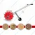 XLNT 12 Teeth Manual Seeder For Sowing Seed In Agricultural Field