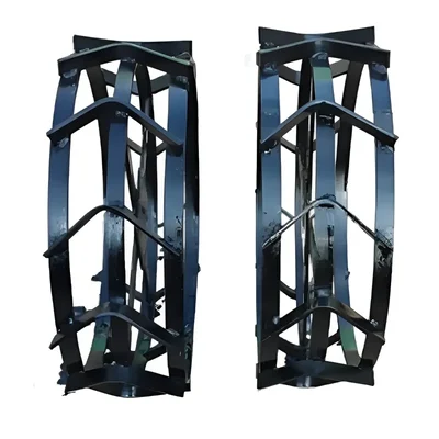 Mild Steel 2 pieces 16 inch Economy Special Iron Wheel for 5 to 12 HP Petrol Power Tiller