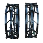 Mild Steel 2 pieces 16 inch Economy Special Iron Wheel for 5 to 12 HP Petrol Power Tiller