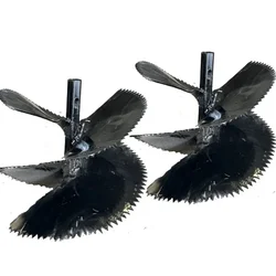 Heavy Duty 2  Pieces Spiral Ridger for 5 to 12 HP Diesel Power Tiller 