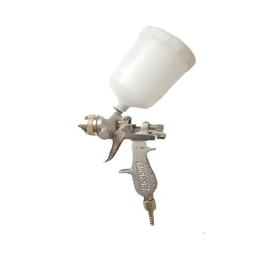 Made In India 1.4mm Stainless Steel Nozzle Spray Gun With 250-300ml Nylon Cup