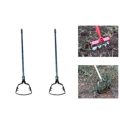 Heavy Duty AV-44, Manual Weeder | Garden Weed Removing Tool for Agriculture (Pack Of 2)