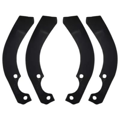 Heavy Duty Mild Steel Wet Land Blade For Power Tiller(Quantity-4 Pieces)