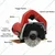 Professional 125mm 5 to 6 Inches Wood Cutting Machine 1400W High Power Tool for Carpentry and Woodworking Jobs