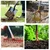 Square Mouth Shovel, Dutch Hoe, Heavy Duty Cultivator with 45 inch Tubular Handle, Garden Rake | 4 Garden Tools Set