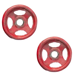 Premium Quality Cast Iron Adjuster Wheel for Madhani Machine(Pack of 2)