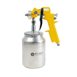 MAF PRO 1000 ml Capacity Stainless Steel Air Spray Gun, 1.5mm Nozzle (ASG1001) 