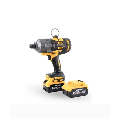 Maf Pro 3/4" 20V Cordless Brushless Impact Wrench With Battery, Charger & Sockets, Max. Torque 2100 Nm (CIWLI10008)