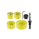 Maf Pro 6 Pcs Hole Saw Set (Yellow Finish)- Pack Of 2