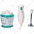 GLP Magic Combo 300 Watts Hand Blender with Chopper