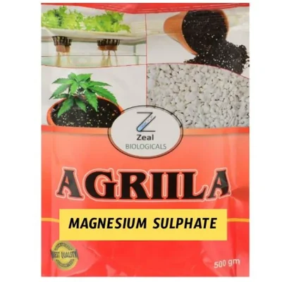 Zeal Biological Magnesium Sulphate For Improving Crop Quality and Yield | 250 gm 