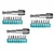 Total 9pcs Magnetic Screw Driver Bit Set (TACSD3091) - Pack of 3