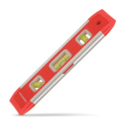 Freemans BL230 230mm Magnetic Torpedo Spirit Level for Precision Layout and Engineering Construction Alignment