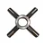 Heavy Duty Spider Cross (30 mm Oversize) for Mahindra 575, 585, Sarpanch, MKM, 595, 295 Tractors