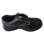 Classic Labour Safety Shoe with Fibre Toe Cap, Low Ankle Design, Rexene Upper, Single Density PVC Sole