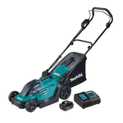 Makita 330 mm, 450 watt Cordless Lawn Mower 18V with Battery and Charger DLM330SM