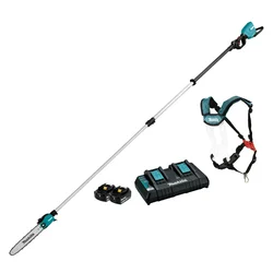 Makita DUA301PT2, Battery Operated Telescopic Pole Saw Kit with 12 inch Bar