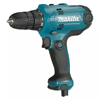 Makita 10 mm (3/8") 320 Watt Variable Speed & F/R Function Driver Drill, Max. Torque 56 N.m (DF0300)