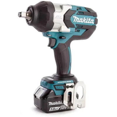Makita 1/2 inch 18V Cordless Impact Wrench With Battery & Charger, 1800 RPM (DTW1002JX3)