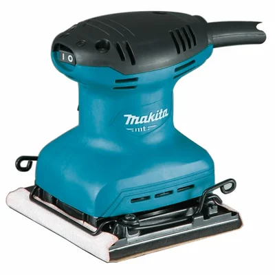 Makita 112 x 102 mm 180 Watt Finishing Sander With 6 Pcs Abrasive Paper (M9200B)
