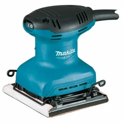 Makita 112 x 102 mm 180 Watt Finishing Sander With 6 Pcs Abrasive Paper (M9200B)