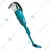 Makita DCL284FZ 18 V LXT BL 4-Speed Cordless Vacuum Cleaner (Without Battery & Charger)