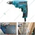 Makita 6.5 mm (1/4″) 230 Watt High Speed Electric Drill With Keyed Chuck & Accessories, 4500 RPM (M6501B)