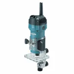 Makita 6 mm (1/4 inch) 530 Watt Fixed Base Trimmer With Accessories, 35000 RPM (M3700B)