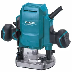 Makita 8 mm (3/8 inch) 900 Watt Plunge Router With Accessories, 27000 RPM (M3601B)