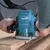 Makita 8 mm (3/8 inch) 900 Watt Plunge Router With Accessories, 27000 RPM (M3601B)