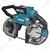 Makita 127mm 40V XGT BL Cordless Variable Speed Portable Band Saw With Battery-Charger & Blade (PB002G)