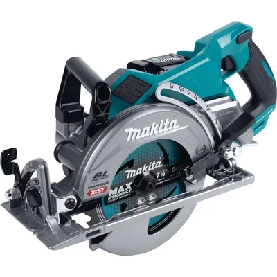 Makita 185mm(7-1/4″) 40V XGT Brushless Cordless Circular Saw With Battery & Charger, Max. Cutting Capacity 65mm (RS001GM101)
