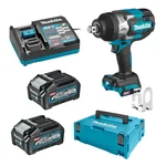 Makita 3/4 inch 40V Cordless Impact Wrench With Battery & Charger, 1800 RPM (TW001GM204)