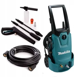 Makita 120 Bar, 1800W Double Insulated Pressure Washer with All accessories (HW1200)