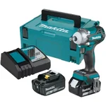 Makita 18V 1/2 inch Cordless Impact Wrench With Battery & Charger, 3200 RPM (DTW300RFJ)