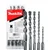 Makita 5 Pcs SDS-Plus Concrete/Masonry Drill Bit Set For Rotary Hammers - Pack Of 2