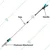 Makita DUA301PT2, Battery Operated Telescopic Pole Saw Kit with 12 inch Bar